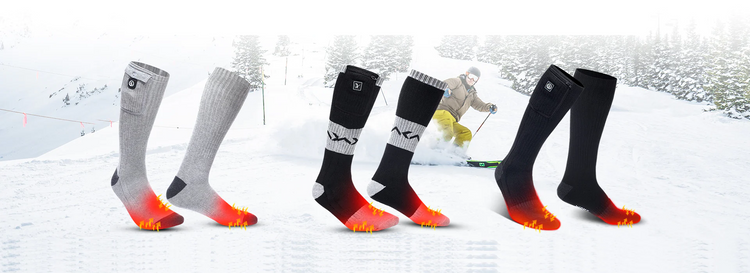 Chaussettes chauffantes