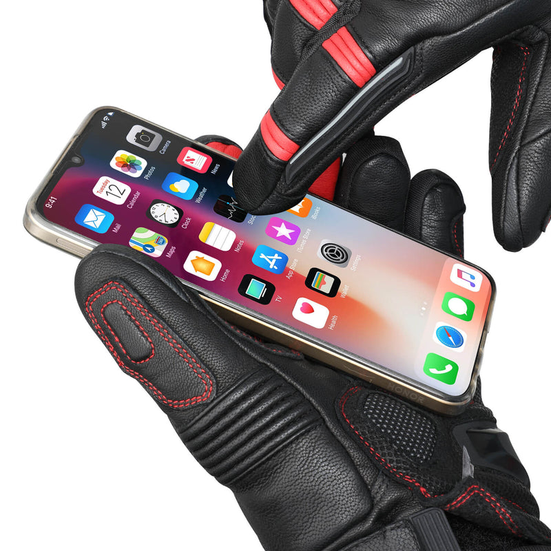Chargez l'image dans la visionneuse de la galerie, Savior Gants de moto chauffants Bluetooth Battery