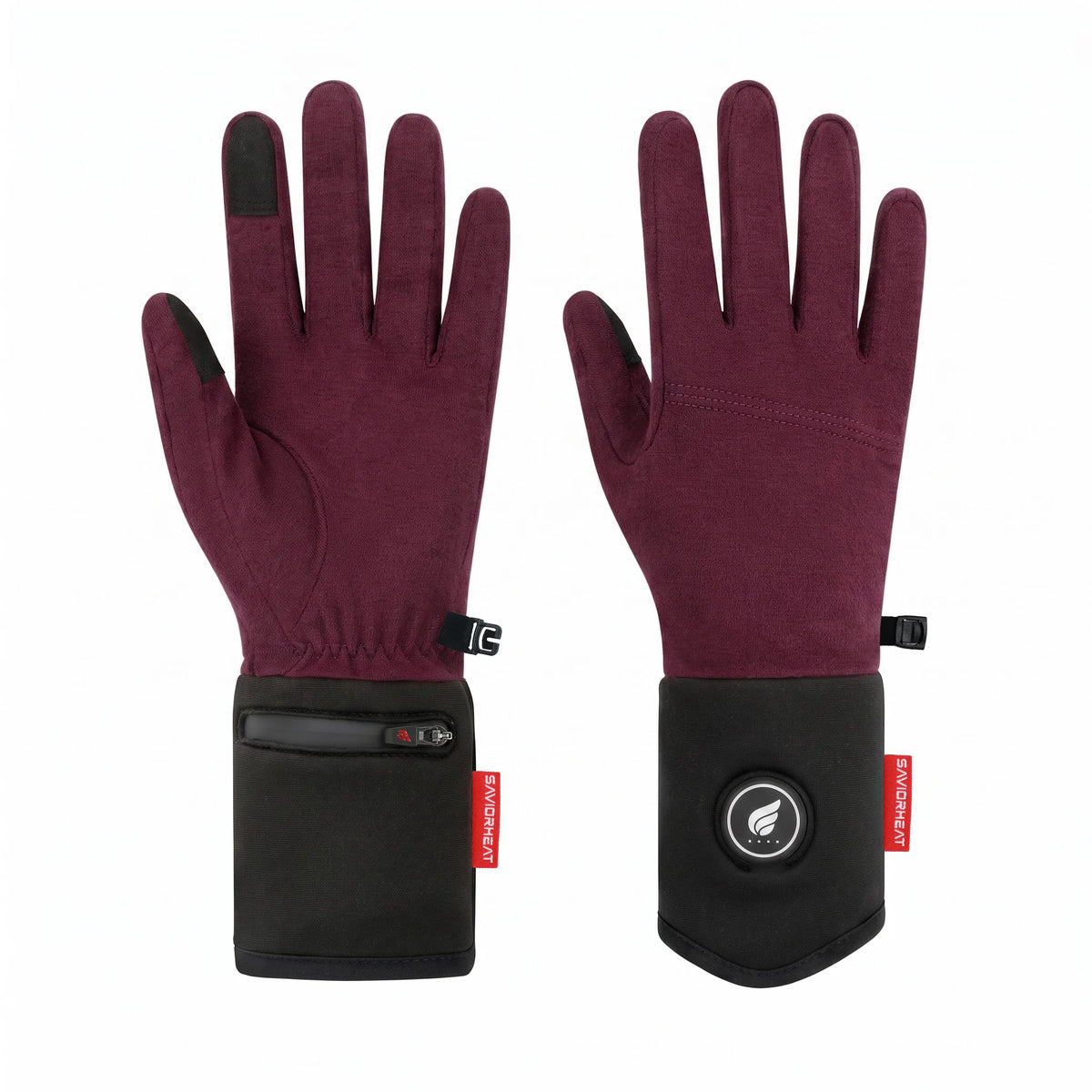 Sous-gants chauffants légers au confort naturel 01