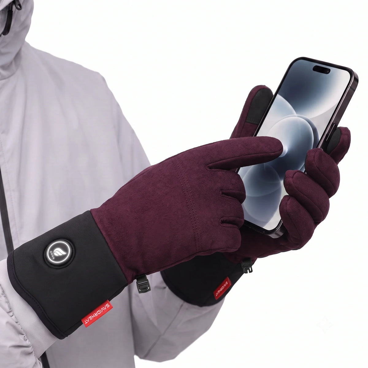Sous-gants chauffants légers au confort naturel 05