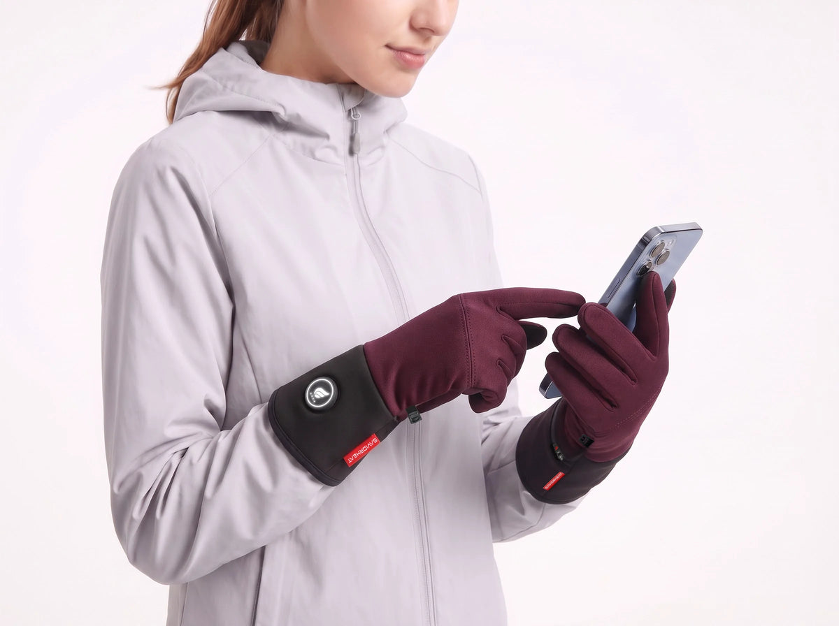 Compatibles écran tactile – sous-gants chauffants légers confort naturel Savior Heat
