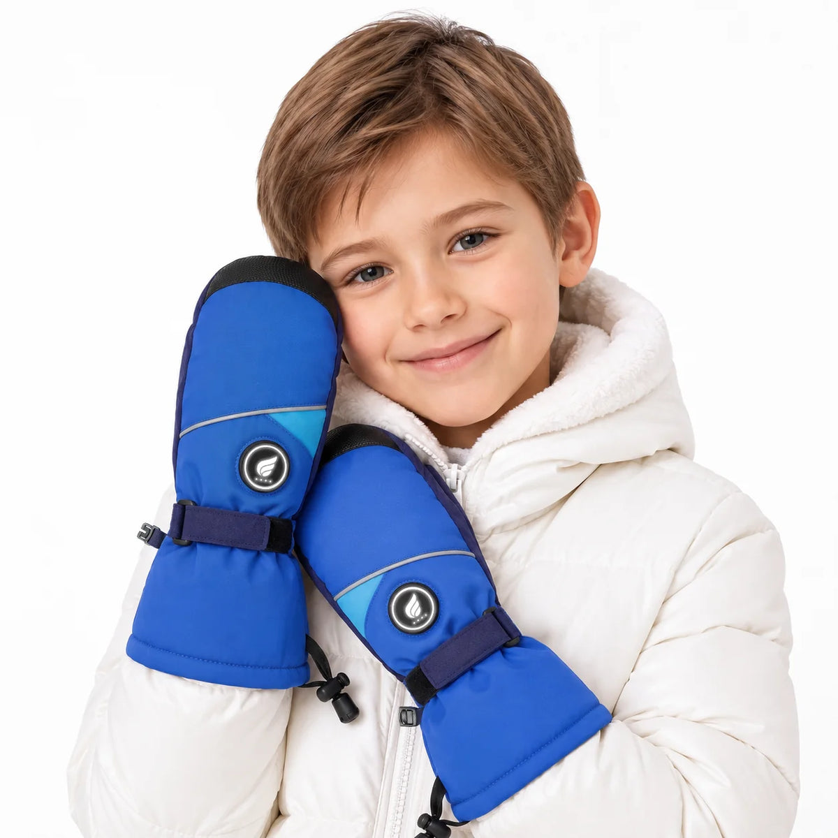 Gants de ski chauffants légers pour enfants 06