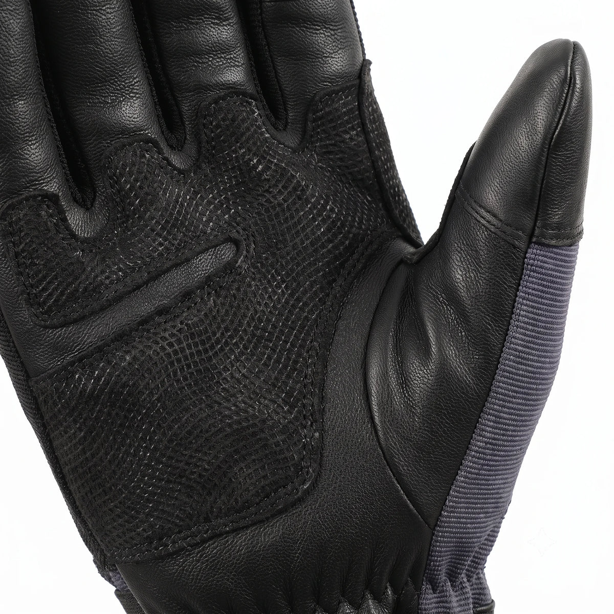 Gants de travail chauffants en cuir de chèvre – Pro Noir 03