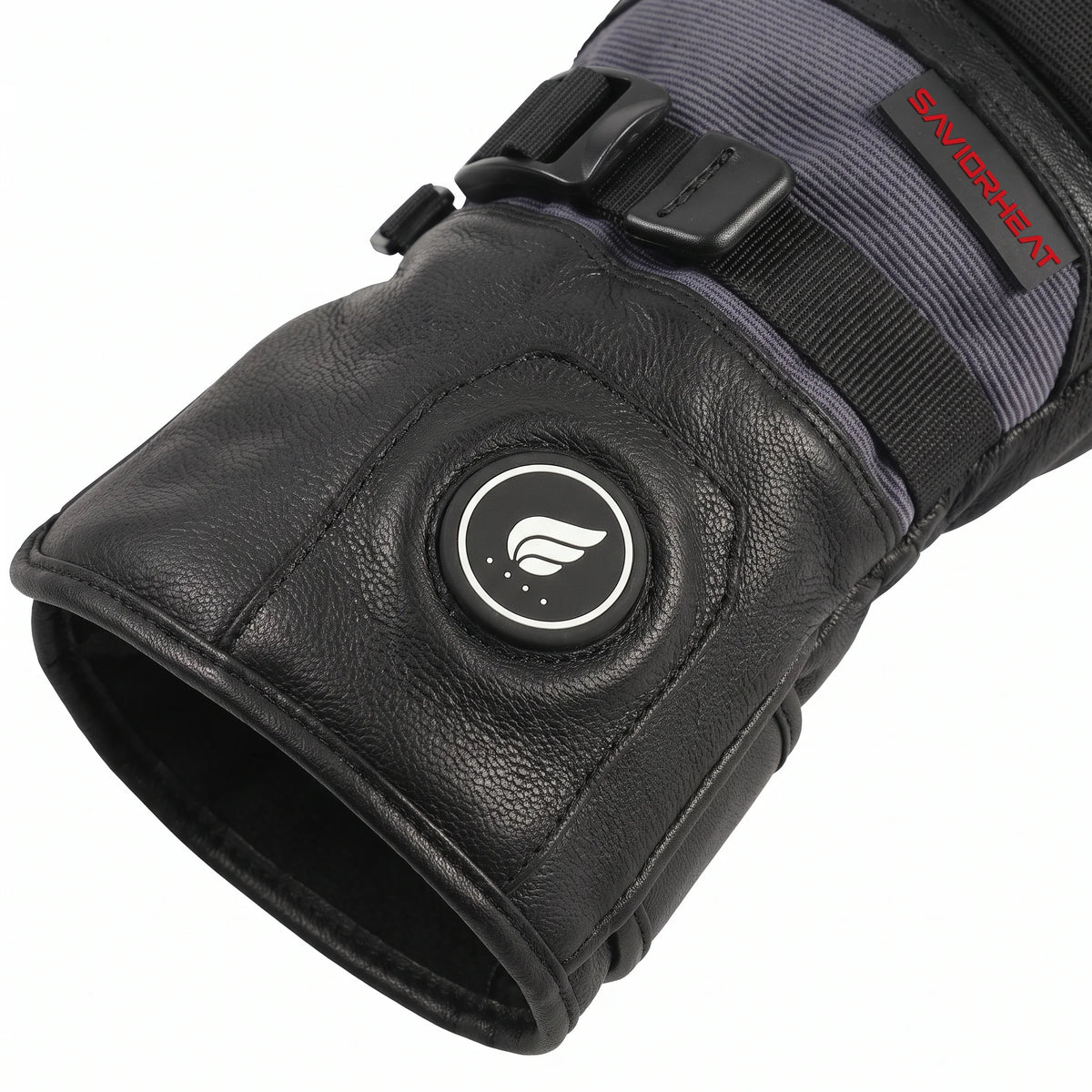 Gants de travail chauffants en cuir de chèvre – Pro Noir 05