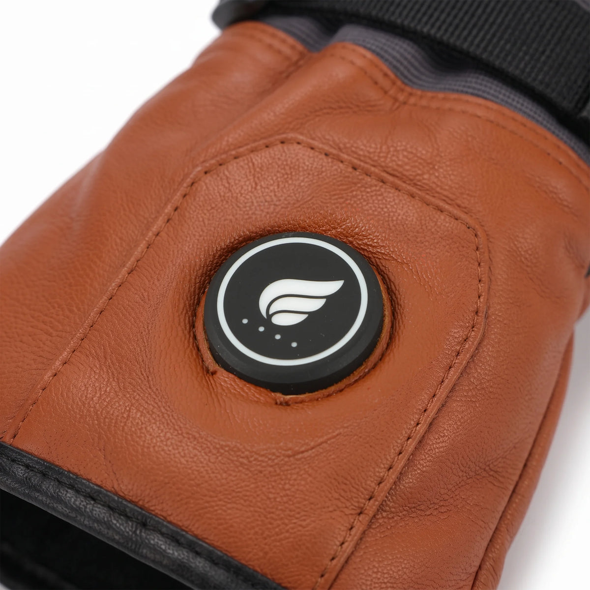 Gants de travail chauffants en cuir de chèvre – Classic Marron 05