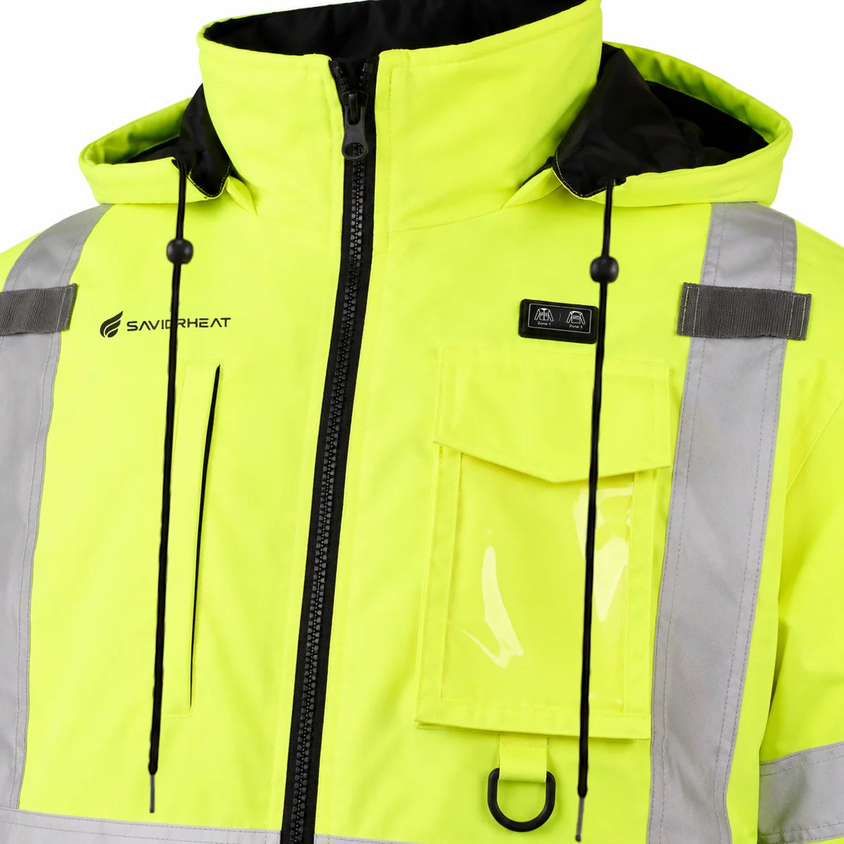 Veste de travail chauffante haute visibilité 06
