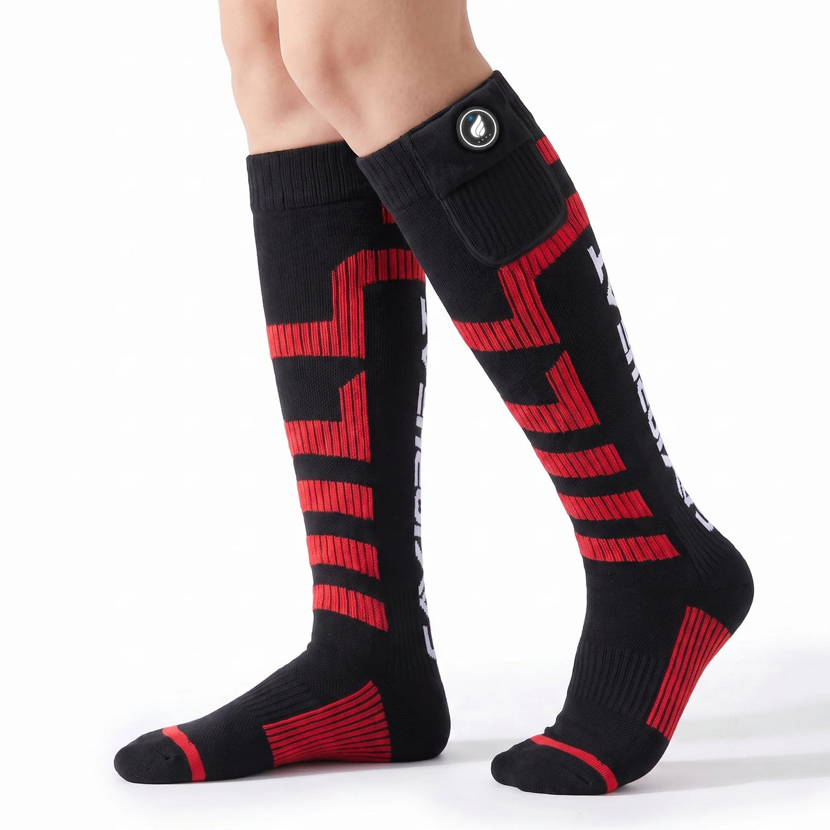 Chaussettes de ski chauffantes confort intégral – Redline 06