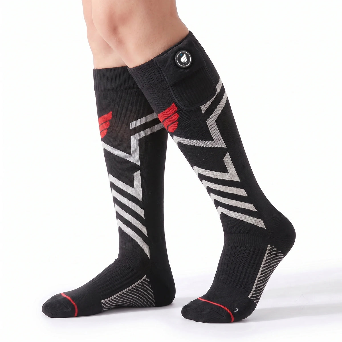 Chaussettes de ski chauffantes confort intégral – Silverline 06