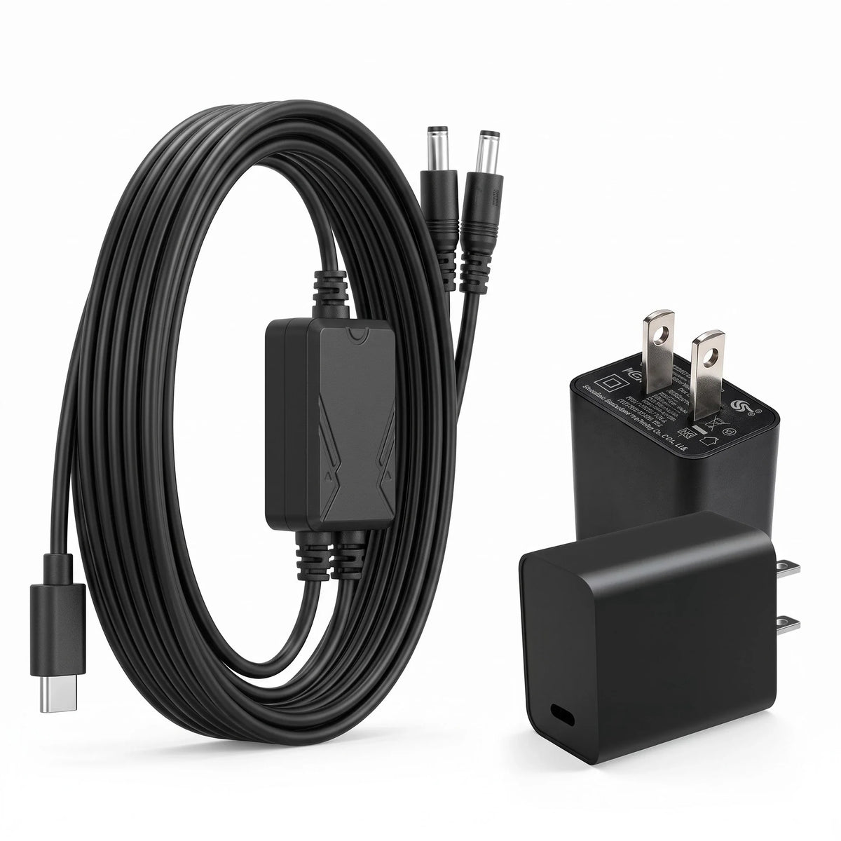 Chargeur rapide double batterie USB-C PD 20W – Version améliorée