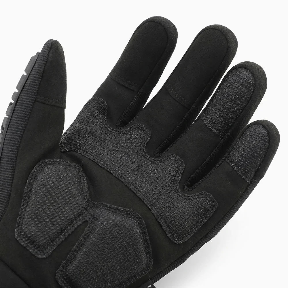 Anti-slip palm detail of Impact Protective Heated Work Gloves