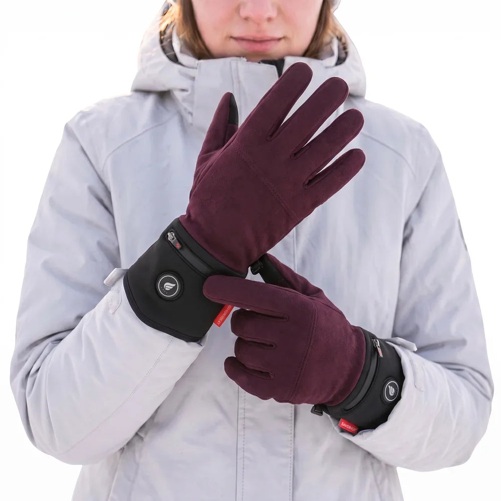 Savior Heat Natural Comfort Lightweight Heated Glove Liners closer product view