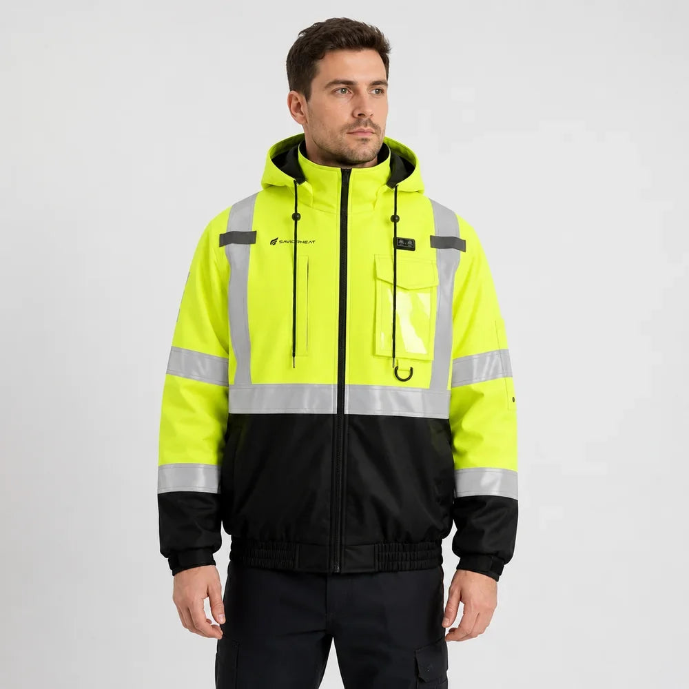 Savior Heat High-Visibility Utility Heated Work Jacket main product view