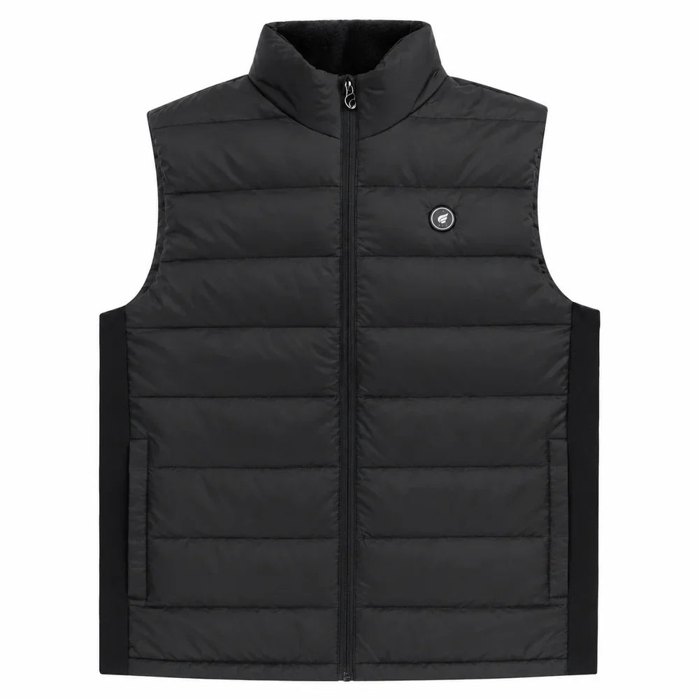 Heating zone coverage on Savior Heat Men's Stretch-Side Heated Vest