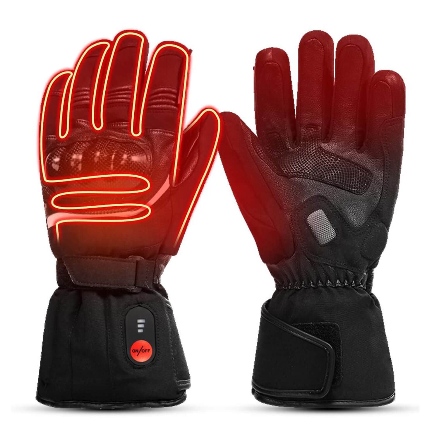 Gants Chauffants Coque Renforcee - Protection Maximale