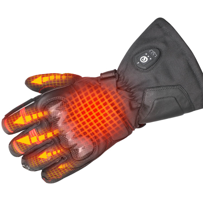 Gants de moto chauffants Savior Bluetooth pour hommes et femmes, fonctionnant sur batterie