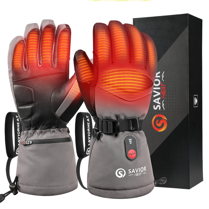 Gants chauffants Savior Upgraded 2.0- 7.4V Fast Charging, Touchscreen Compatible