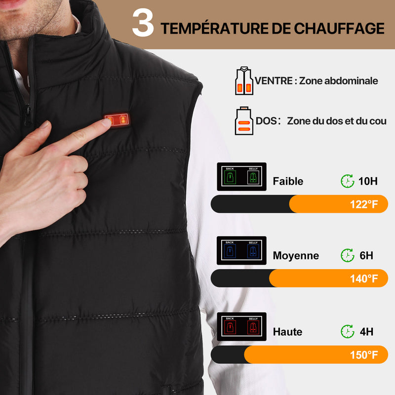 Load image into Gallery viewer, Savior Smart Temperature Control Batterie Veste chauffante hiver électrique Veste chauffante
