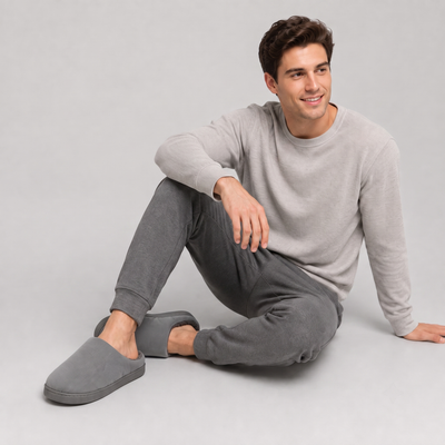 Chaussons Chauffants Enfilage Facile - Usage Maison