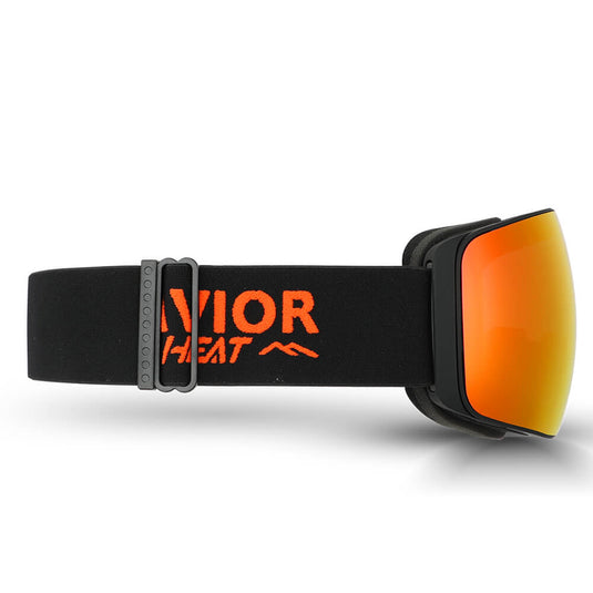 Orange Savior ski goggles 