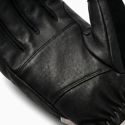 Savior Gants de Ski Chauffants 2.0 Contrôle Bluetooth, Doigts Pré-Courbés et Paume en Peau de Chèvre Imperméable