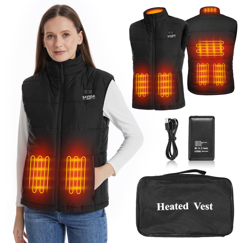 Chargez l&#39;image dans la visionneuse de la galerie, Gilet léger chauffant Savior Electric pour femme
