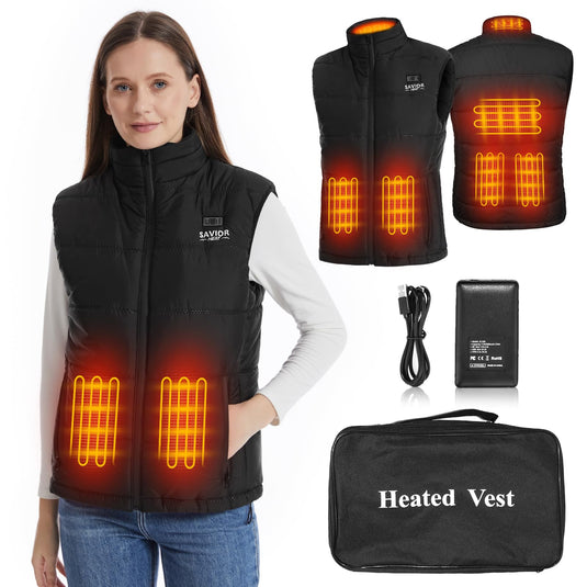 Gilet léger chauffant Savior Electric pour femme