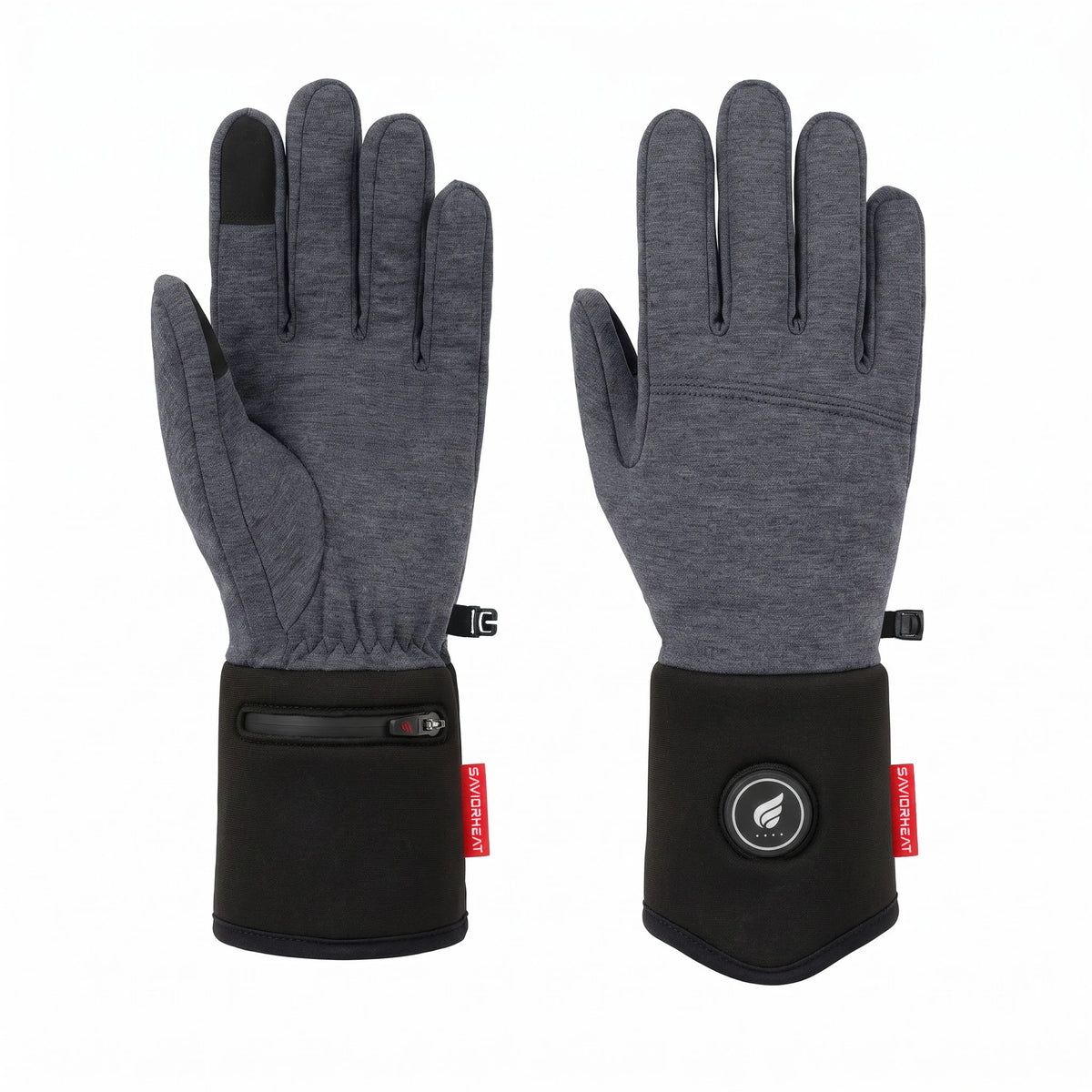 Sous-gants chauffants confort en mélange de laine 01
