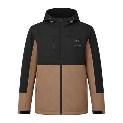 Veste de travail chauffante en toile robuste 02