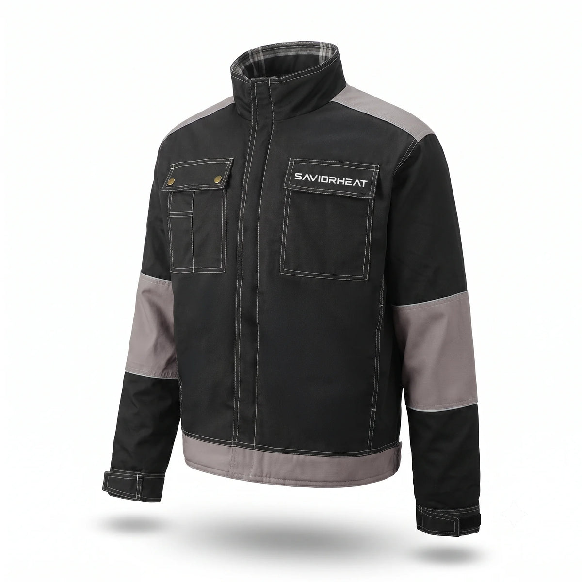Veste de travail chauffante à doublure confortable 02