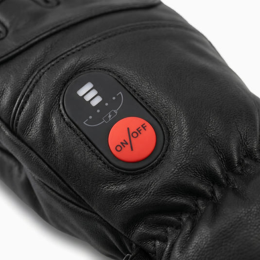 S06 Gants chauffants en cuir
