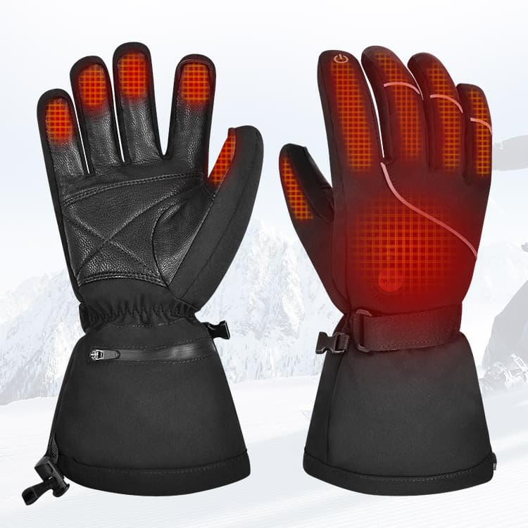 Chargez l&#39;image dans la visionneuse de la galerie, Gants de ski chauffants Savior Hiver coupe-vent Outdoor Sport
