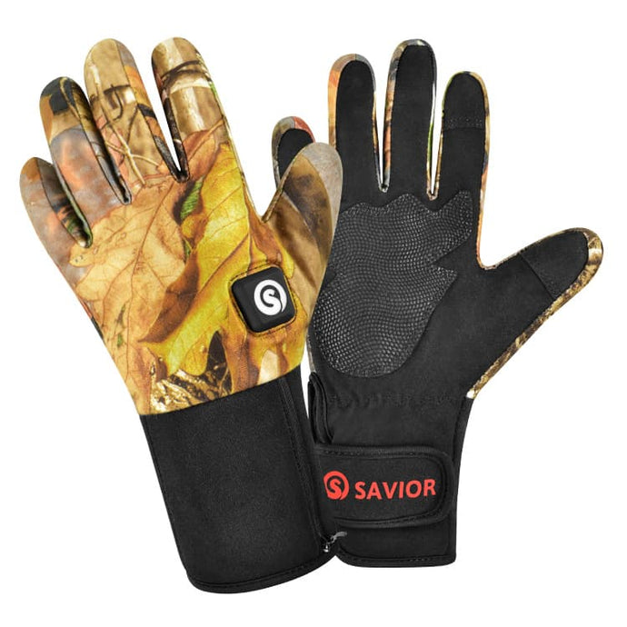 Savior Hunting Hiver Chaud Gants chauffants coupe-vent pour la pêche Chasse en plein air