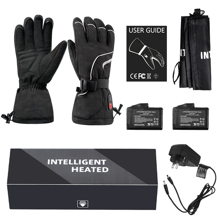 Chargez l&#39;image dans la visionneuse de la galerie, Gants chauffants Savior Hiver Sport Outdoor Étanches Écran tactile Ski
