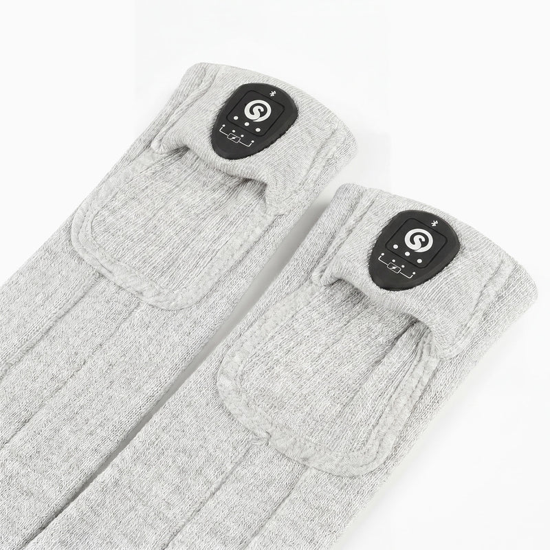 Load image into Gallery viewer, With APP control Heated socks Grey/Black 
