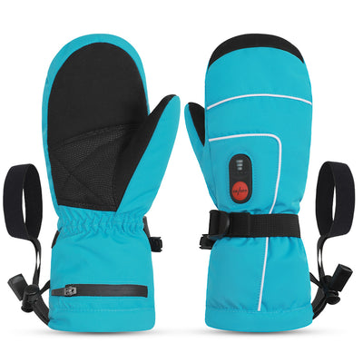 SAVIOR HEAT Gants Chauffants pour Enfants - Confort Chaleureux pour le Ski, le Patinage et les Activités Extérieures