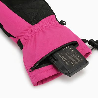 Rechargeable battery pack for Kids Heated Mittens Pink