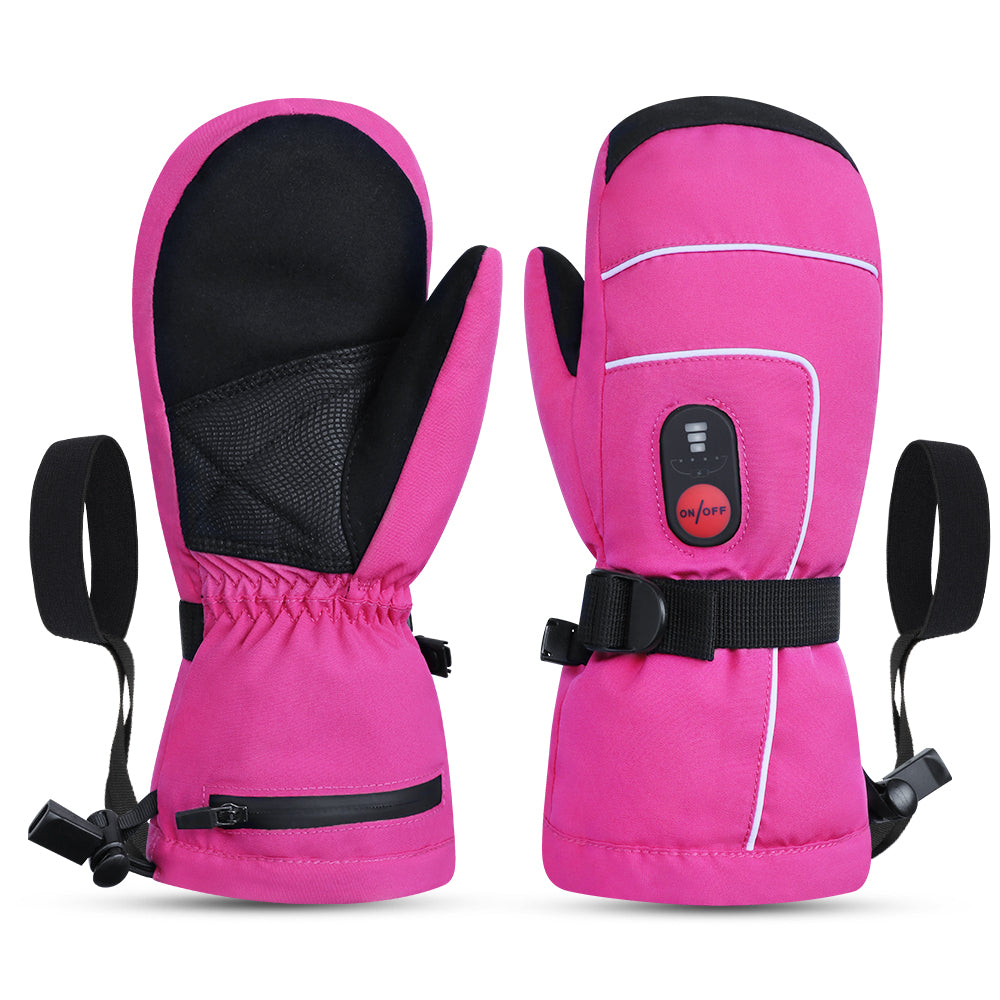 SAVIOR HEAT Gants Chauffants pour Enfants - Confort Chaleureux pour le Ski, le Patinage et les Activités Extérieures