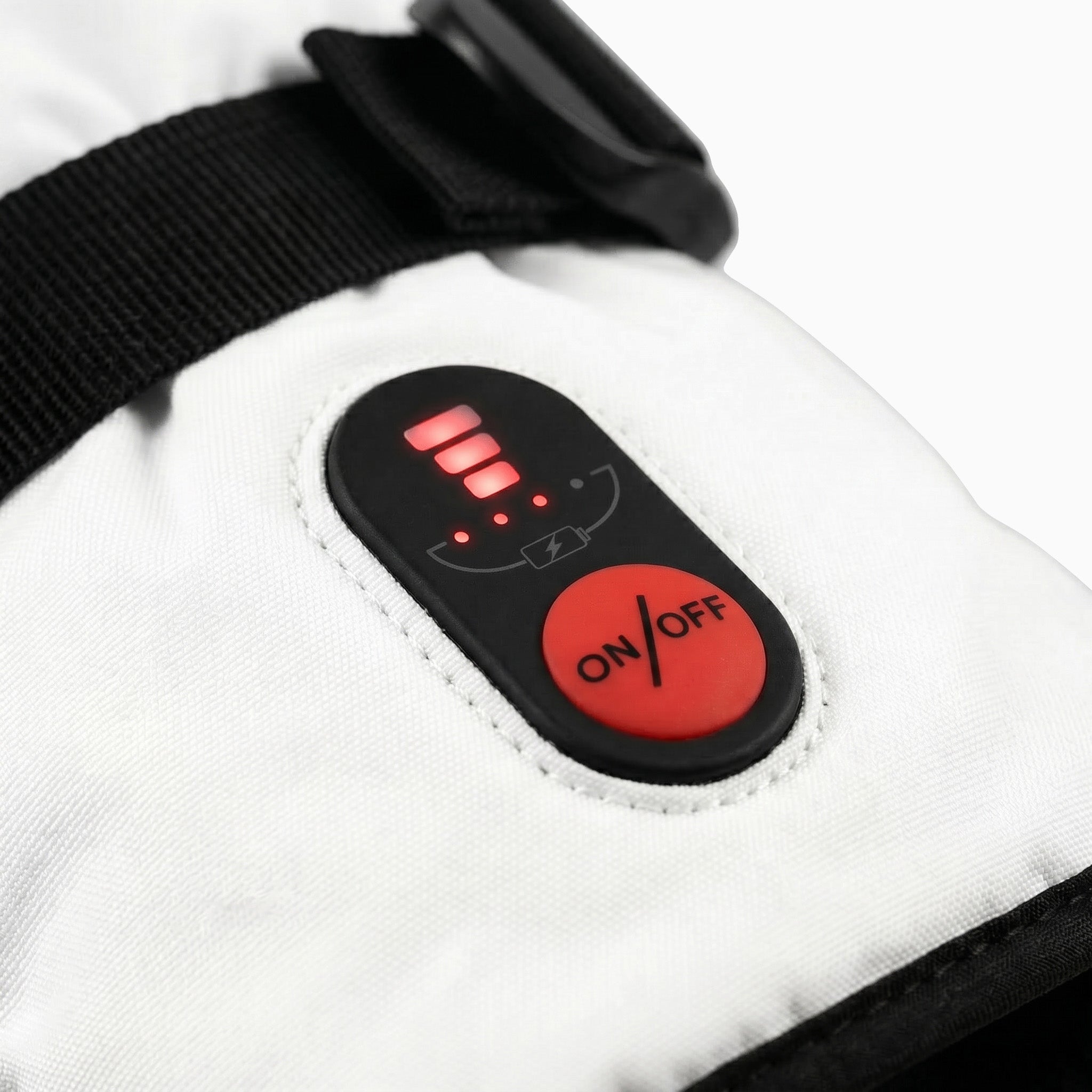 Moufles de Ski Chauffantes - Peau de Mouton Impermeable