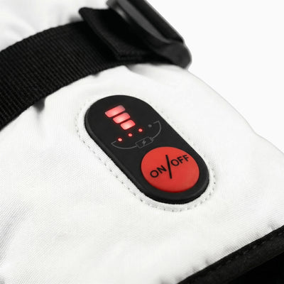 Moufles de Ski Chauffantes - Peau de Mouton Impermeable