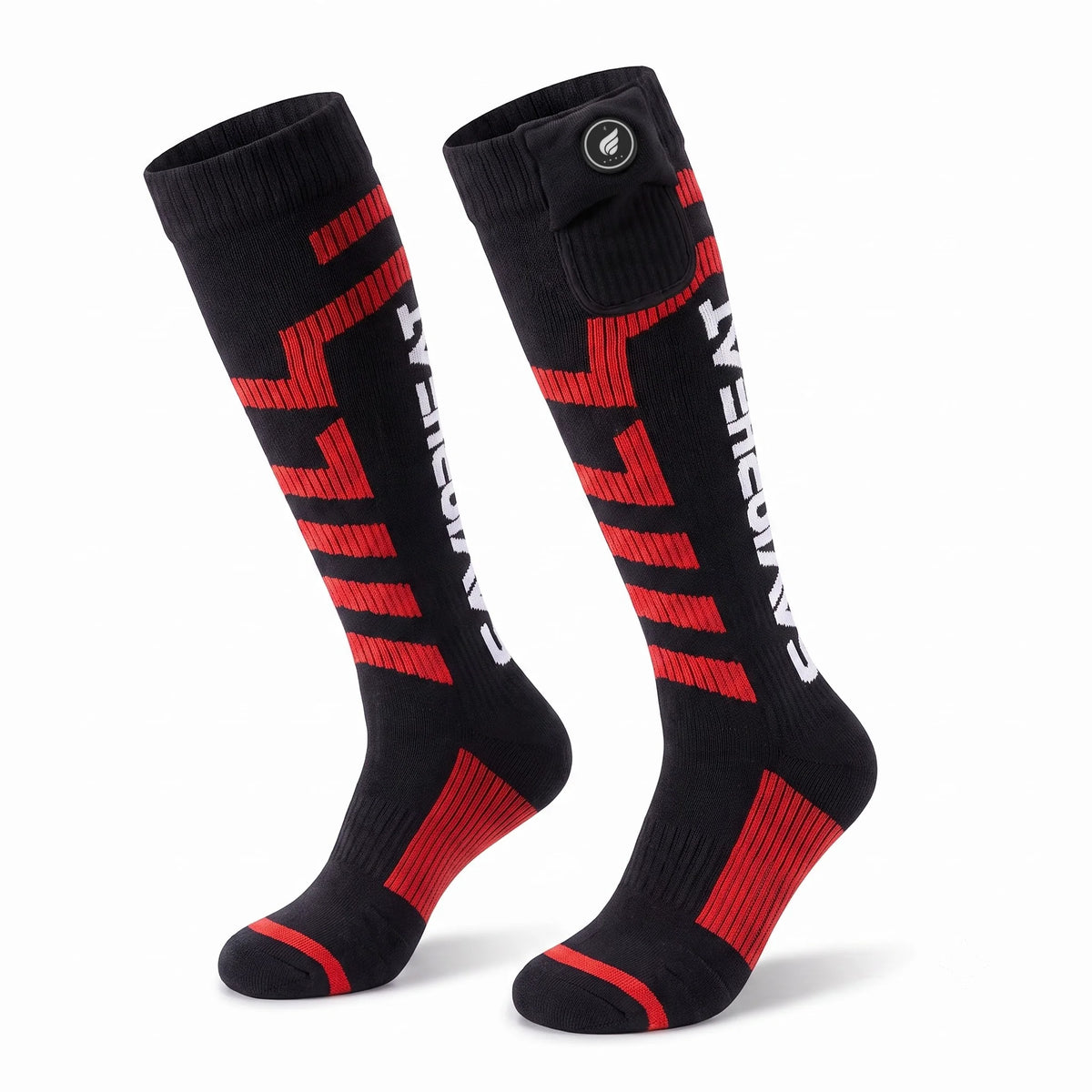 Chaussettes de ski chauffantes confort intégral – Redline 01