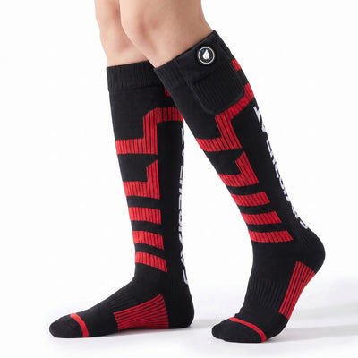 Chaussettes de ski chauffantes confort intégral – Redline 06