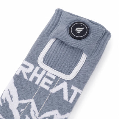 Chaussettes de ski chauffantes respirantes à évacuation de l’humidité 04