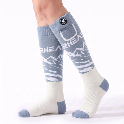 Chaussettes de ski chauffantes respirantes à évacuation de l’humidité 06