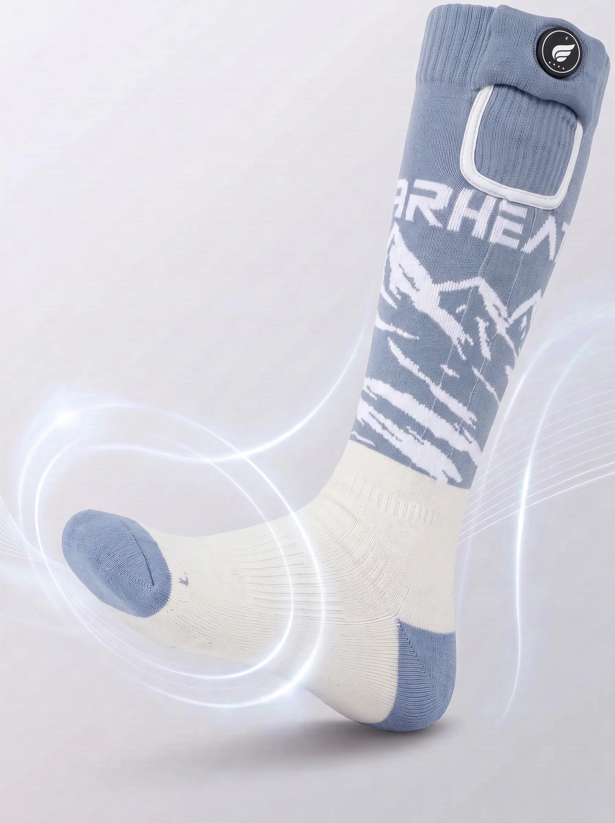 Chaleur ciblée aux orteils – chaussettes chauffantes Heat-Transfer avec soutien plantaire Savior Heat