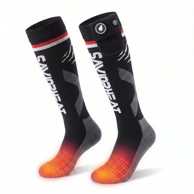 Chaussettes de ski chauffantes intelligentes à charge Magsnapic® 02