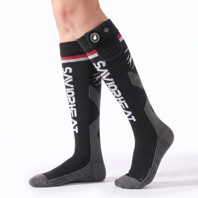 Chaussettes de ski chauffantes intelligentes à charge Magsnapic® 06
