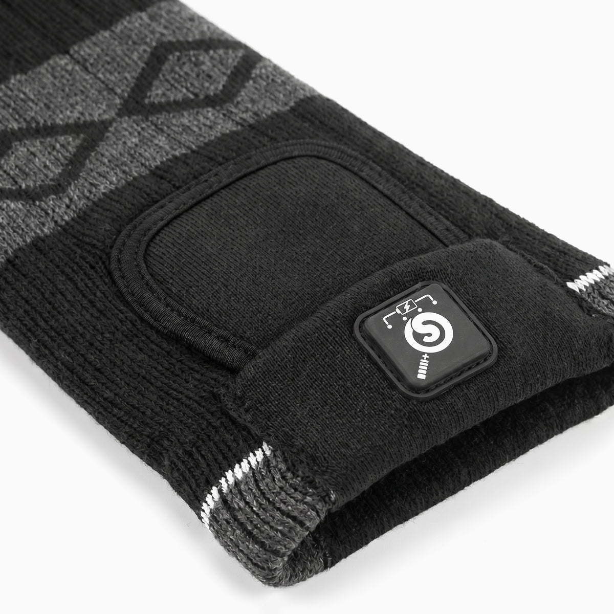 SS05B Chaussettes chauffantes Noir-Gris