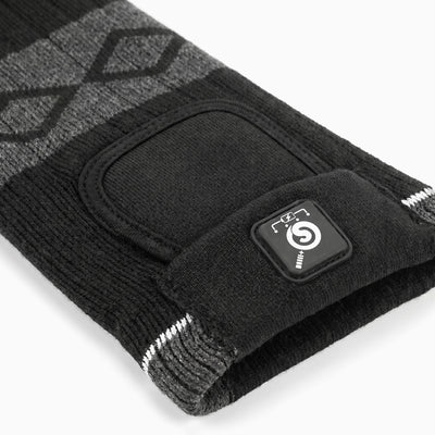 SS05B Chaussettes chauffantes Noir-Gris