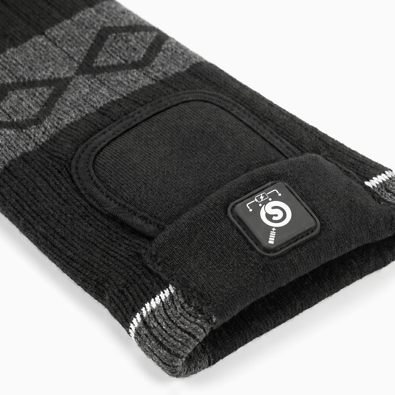 Chargez l'image dans la visionneuse de la galerie, SS05B Chaussettes chauffantes Noir-Gris

