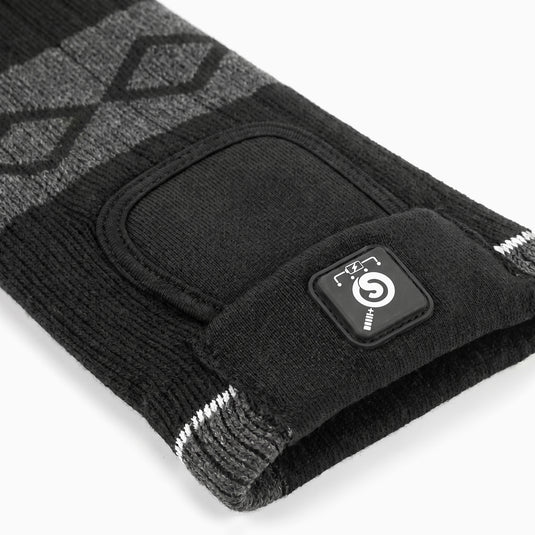 SS05B Chaussettes chauffantes Noir-Gris